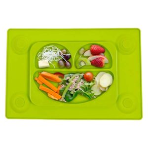Easymat Original Suction Plate Green with Spoon