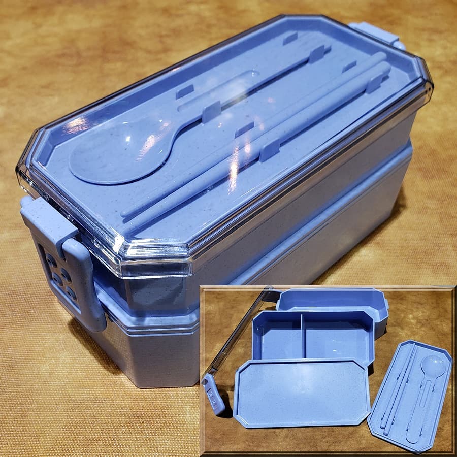 ECOmended Wheat Fibre Tier-2 Bento  Lunch box
