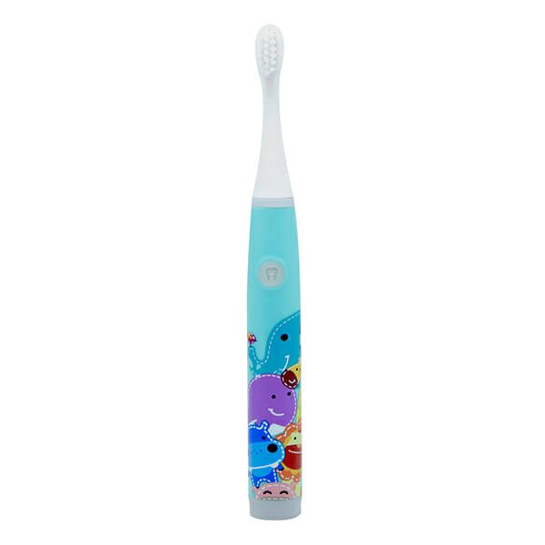 Marcus Marcus Soft Blue Kids Sonic Electric Toothbrush with pleasing character design and very handy.