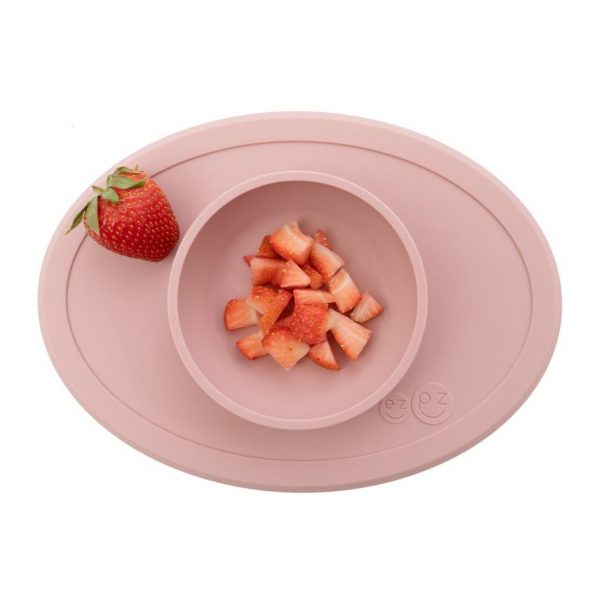 EZPZ Food Blush Tiny Bowl made from high quality silicone that is BPA, BPS, PVC, LATEX and Phthalate free.