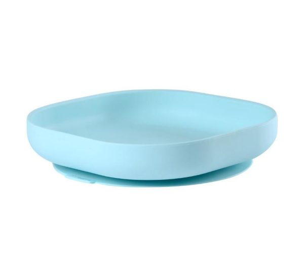 Beaba Silicone Suction Plate blue