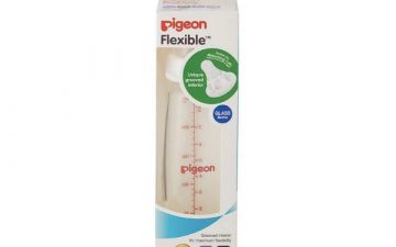 The Pigeon Slim Neck Flexible™ Bottle 240ml (GLASS)