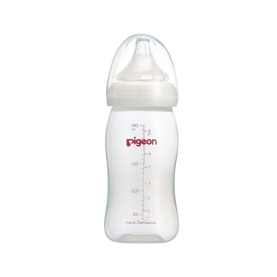 Pigeon Wide Neck SofTouch™ Bottle 240ml (PP)