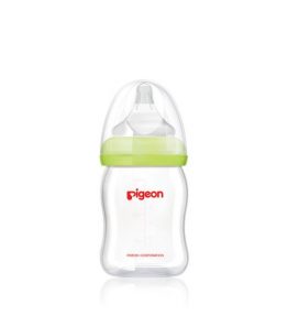 Pigeon Wide Neck SofTouch™ Bottle 160ml (GLASS)