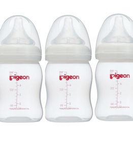 Pigeon Wide Neck SofTouch™ Bottle 160ml (PP) Triple Pack