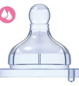 Chicco Nursing Teat: Well-Being Silicone Teat - 2m+ Medium Flow