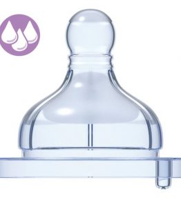 Chicco Nursing Teat: Well-Being Silicone Teat - 4m+ Fast Flow