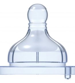 Chicco Nursing Teat: Well-Being Silicone Teat - 0m+ Regular Flow
